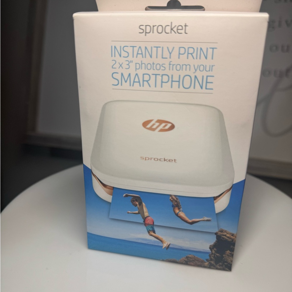 HP Sprocket White Photo Printer
